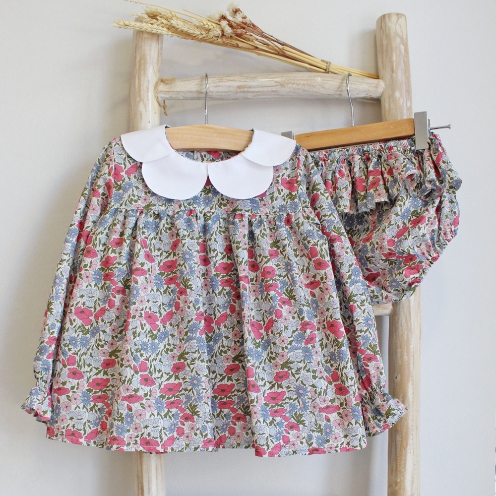 Pukatuka Liberty Floral Set 2T